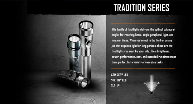 Tradition Series Flashlights